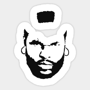 Mr T Sticker